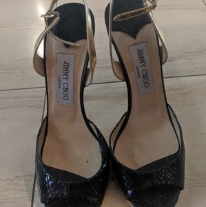 Jimmy Choo Patent Leather Black Pumps